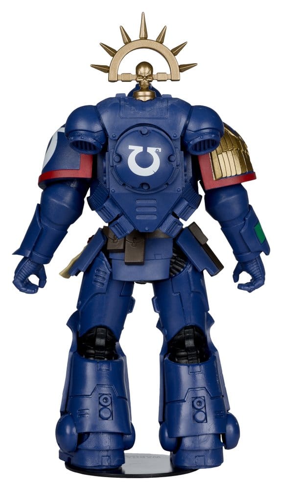 McFarlane Toys Warhammer 40,000 Total War 3rd Company Lieutenant (Ultramarines) Actionfigur