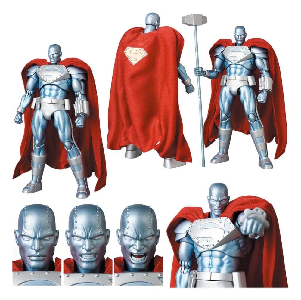 Medicom Return Of Superman Steel MAFEX Actionfigur (Re-run)