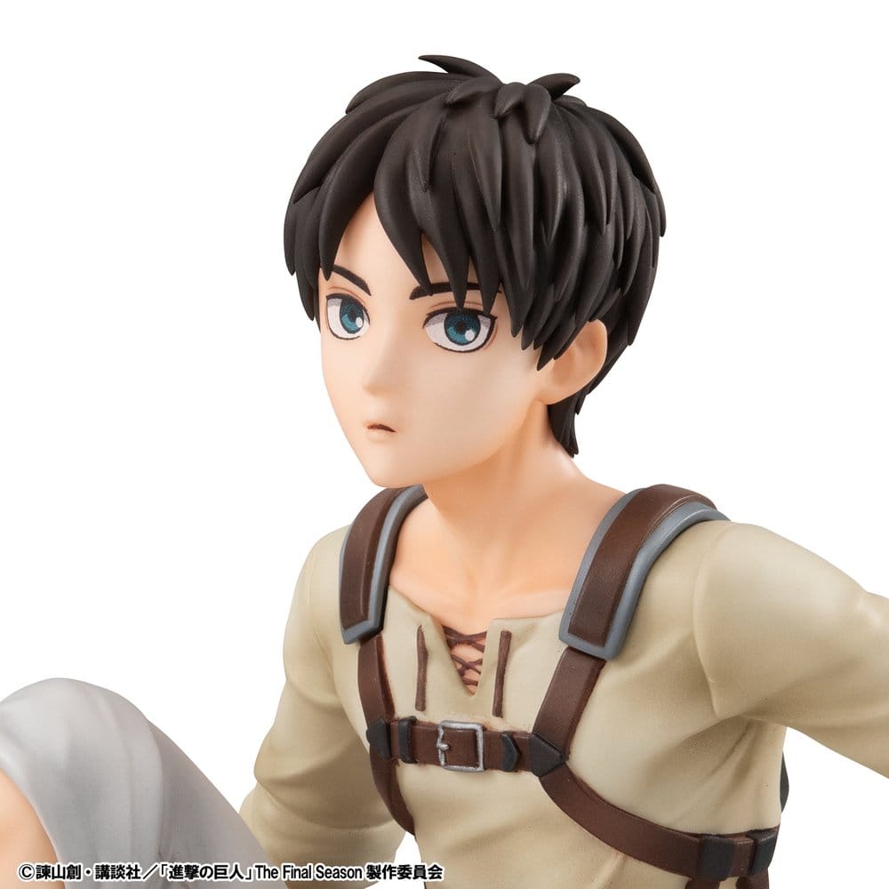 Megahouse Attack On Titan G.E.M. Series Eren Yeager Palm Size Figur