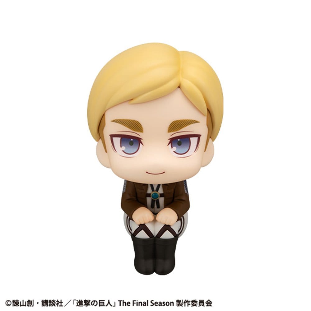 Megahouse Attack On Titan Look Up Hange Zoe & Erwin Smith Statuen