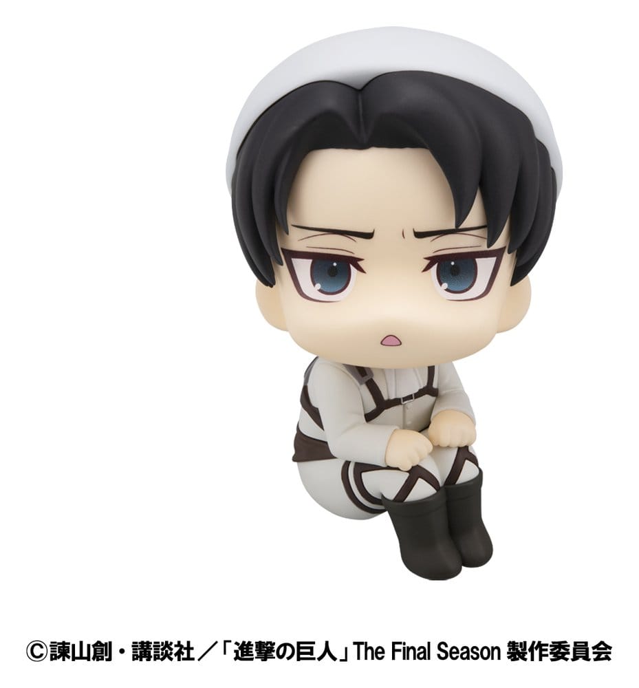 Megahouse Attack On Titan Look Up Levi Und Mikasa Ackerman Cleaning Up Ver. Statuen