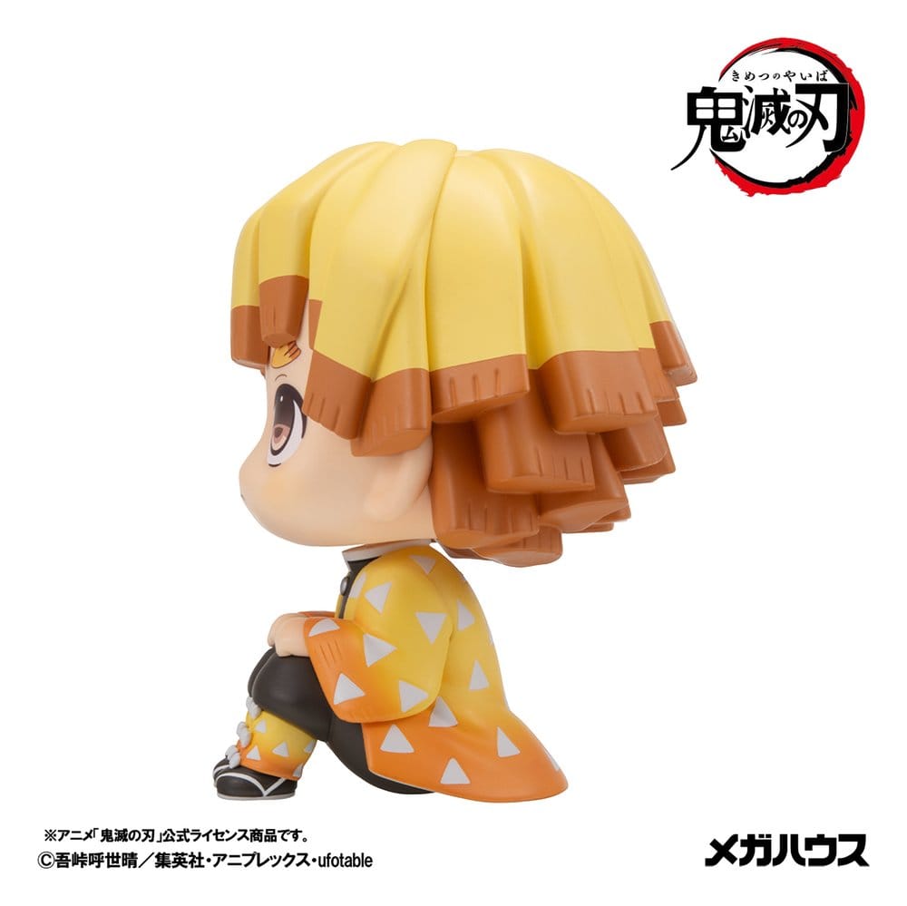 Megahouse Demon Slayer Kimetsu no Yaiba 2er-Pack Zenitsu Agatsuma Grumpy Ver. & Kaigaku (with gift) Look Up Figuren