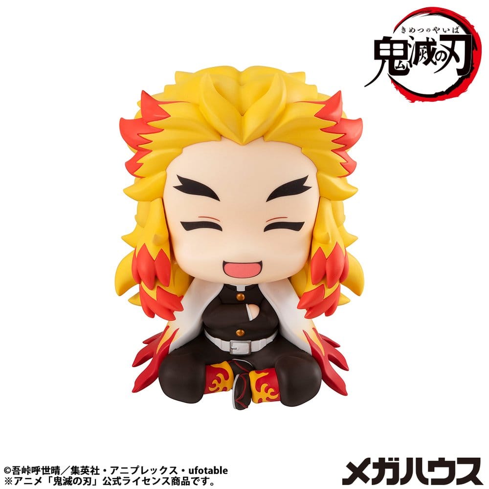 Megahouse Demon Slayer Kimetsu no Yaiba Look Up Rengoku Kyoujurou Smile Ver. Statue