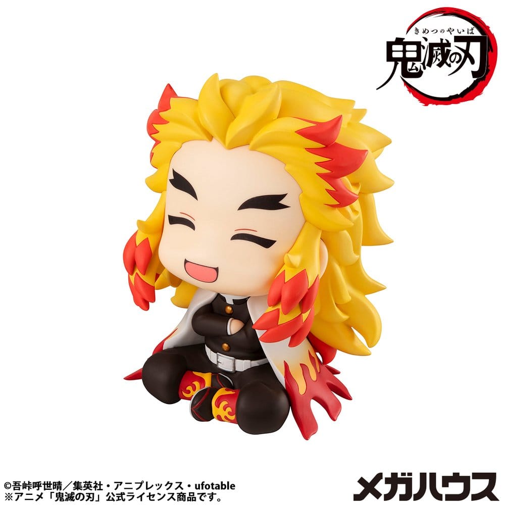 Megahouse Demon Slayer Kimetsu no Yaiba Look Up Rengoku Kyoujurou Smile Ver. Statue