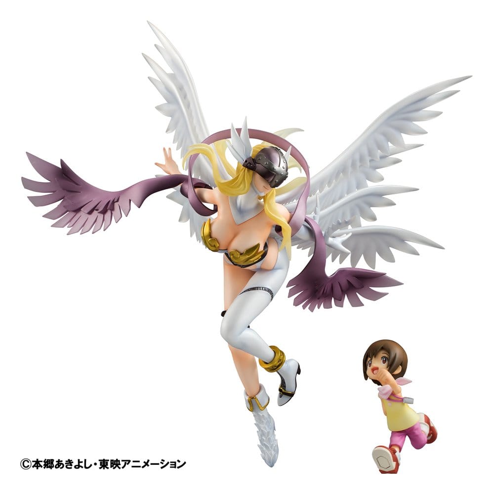 Megahouse Digimon Adventure Angewomon & Hikari Yagami G.E.M. Serie Statue