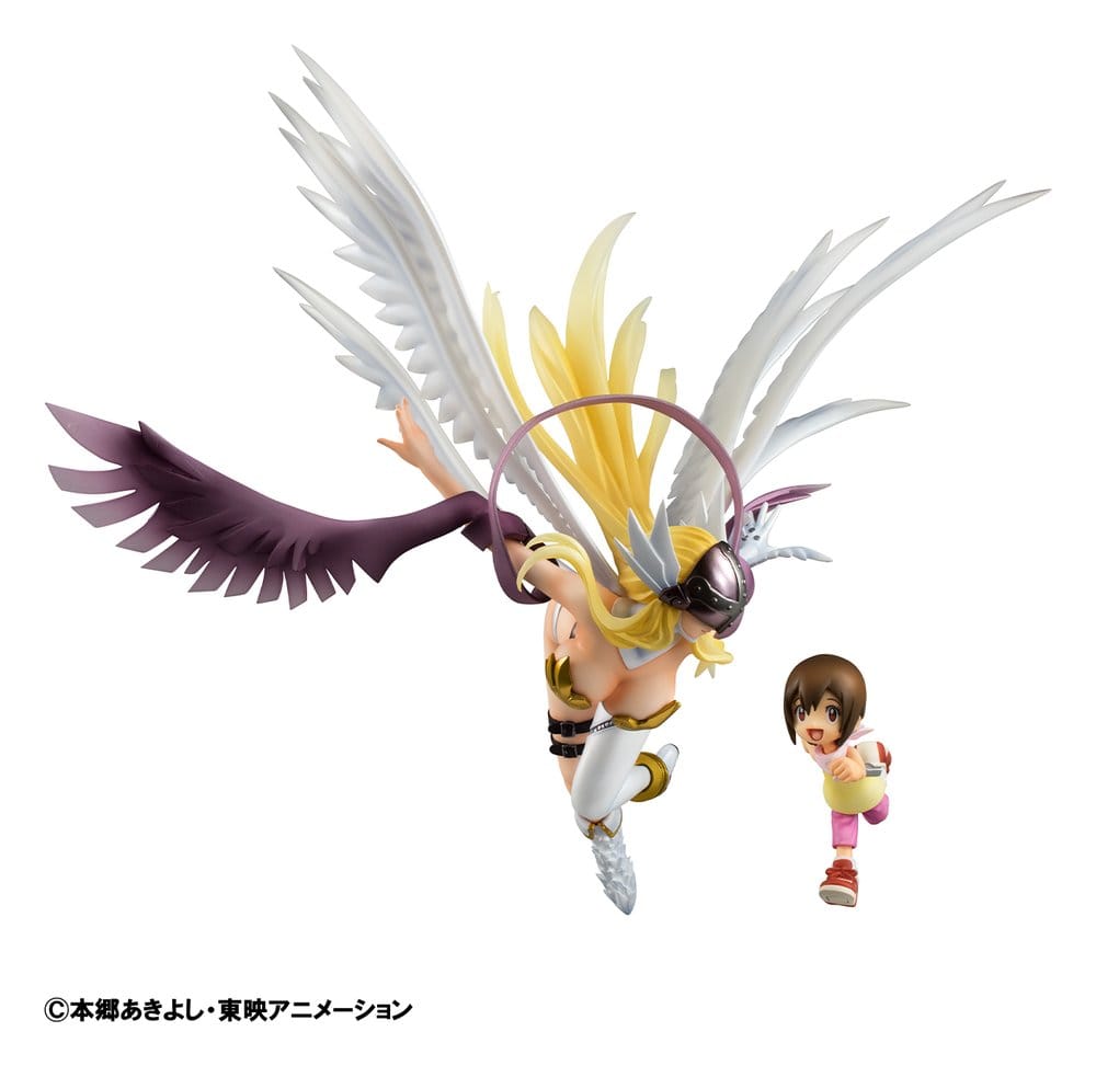 Megahouse Digimon Adventure Angewomon & Hikari Yagami G.E.M. Serie Statue