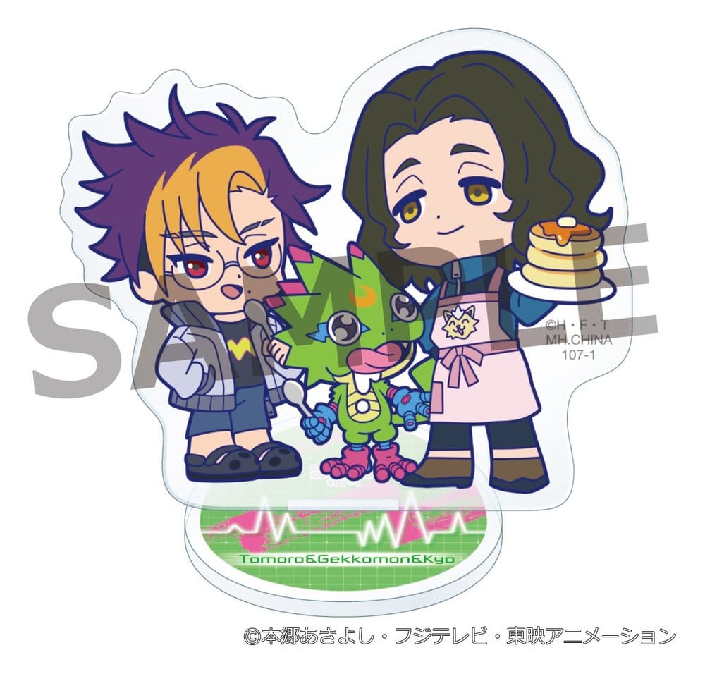 Megahouse Digimon Buddycolle Beatbreak Acrylaubsteller Blind Box Display (6)