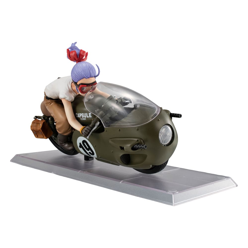 Megahouse Dragonball Z 03 Desktop Real McCoy Vol. 1 PVC Diorama Bulma Limited Repeat Ver. 17 cm