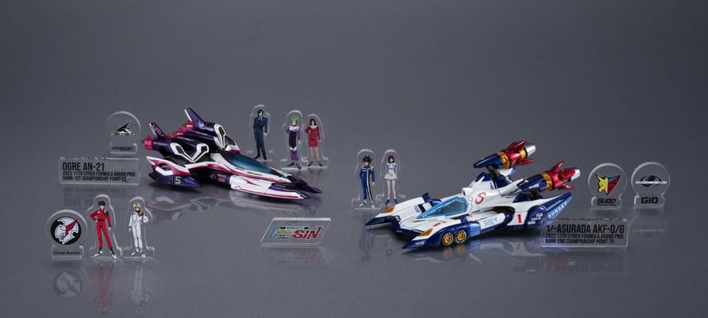 Megahouse Future GPX Cyber Formula Fahrzeuge Asurada AKF-0/G OGRE AN-21 Fahrzeug