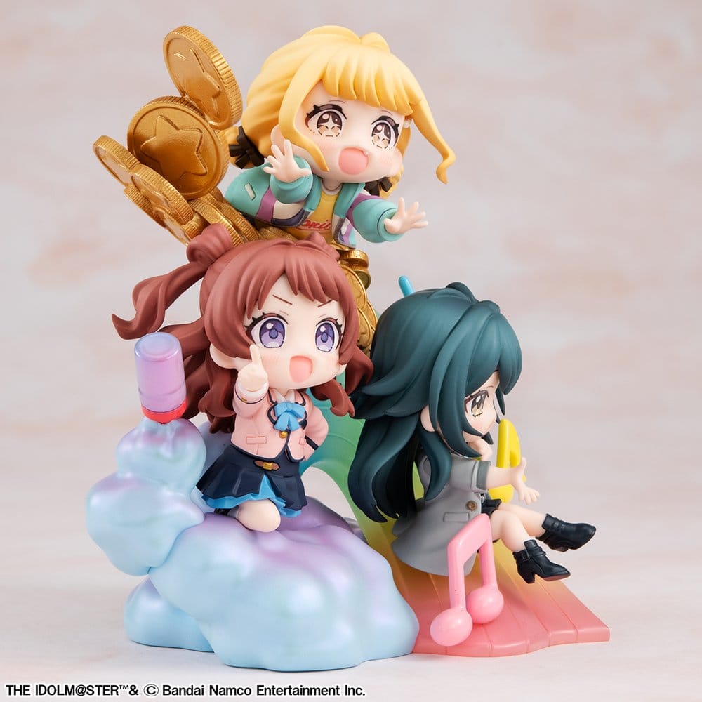 Megahouse Gakuen Idolmaster FigUnity Gakuen Idolmaster With Gift PVC Figur