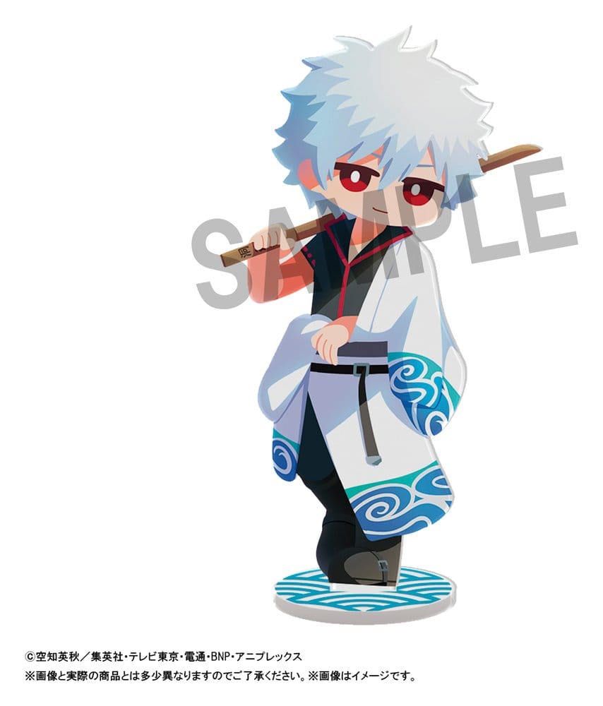 Megahouse Gintama Irusta Minifiguren (6) (Repeat) Blind Box Display