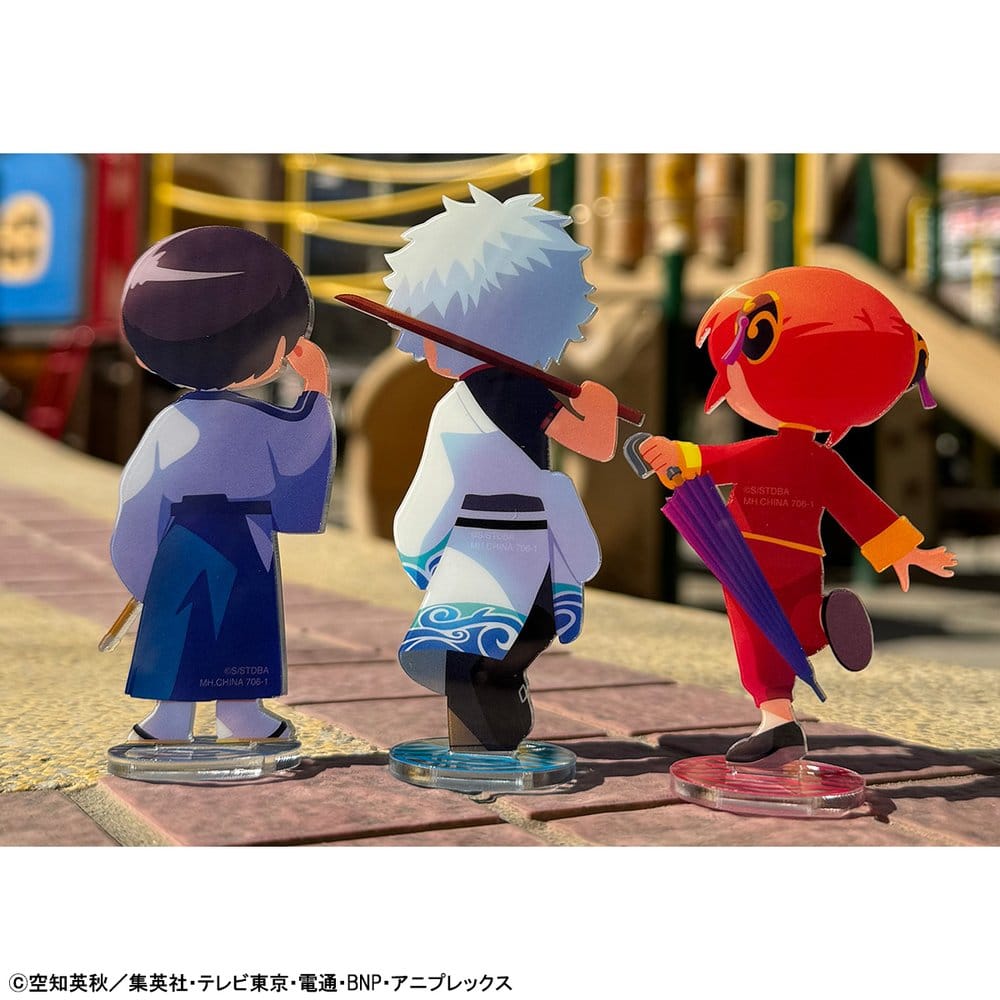 Megahouse Gintama Irusta Minifiguren (6) (Repeat) Blind Box Display