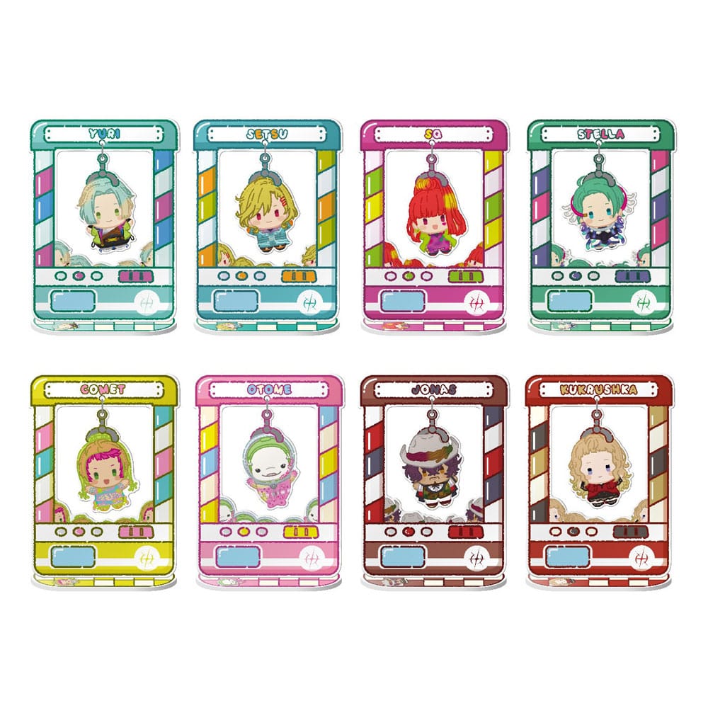 Megahouse Gnosia Chara Catcher Vol 1 Acryl Figuren Blind Box Display