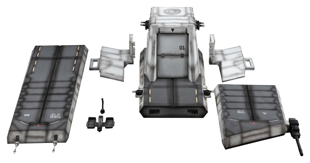 Megahouse Gundam Unicorn Realistic Model Series Nahel Argama Catapult Deck 1/144 Diorama