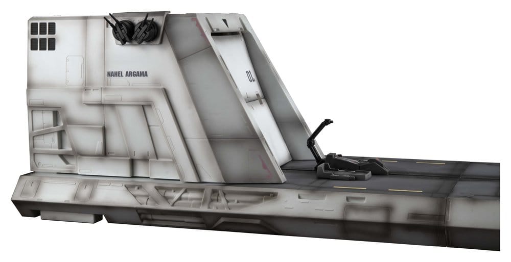 Megahouse Gundam Unicorn Realistic Model Series Nahel Argama Catapult Deck 1/144 Diorama