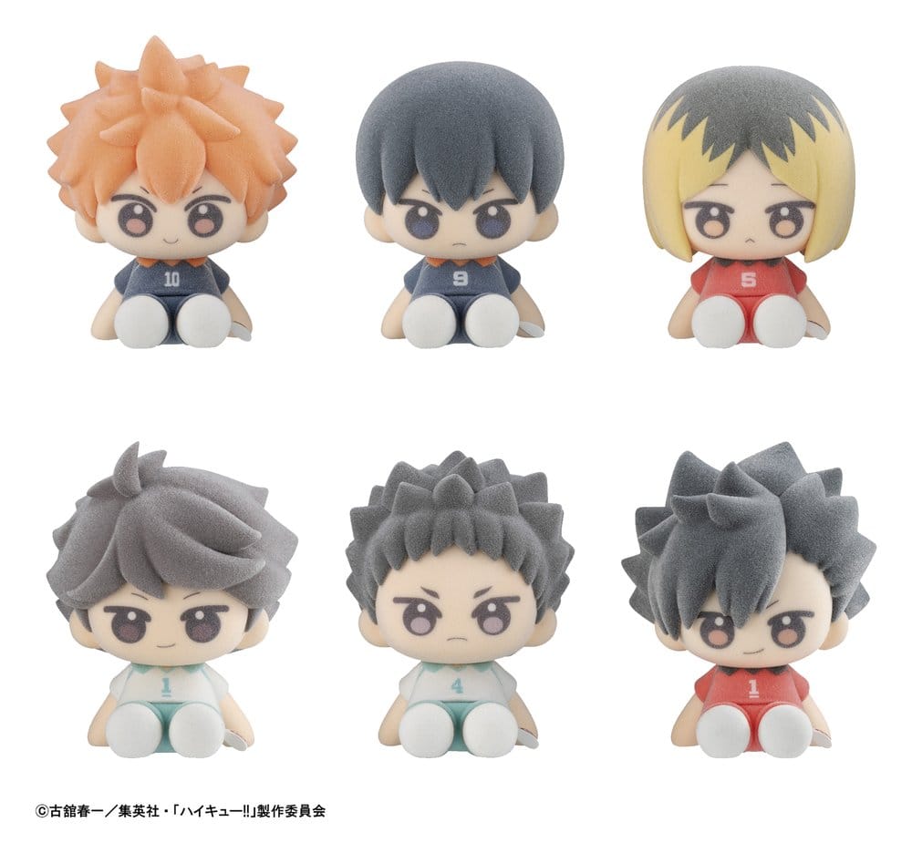 Megahouse Haikyu!! Nuippo Minifiguren Blind Box Display