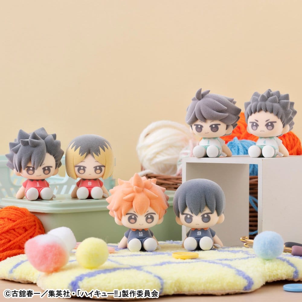 Megahouse Haikyu!! Nuippo Minifiguren Blind Box Display