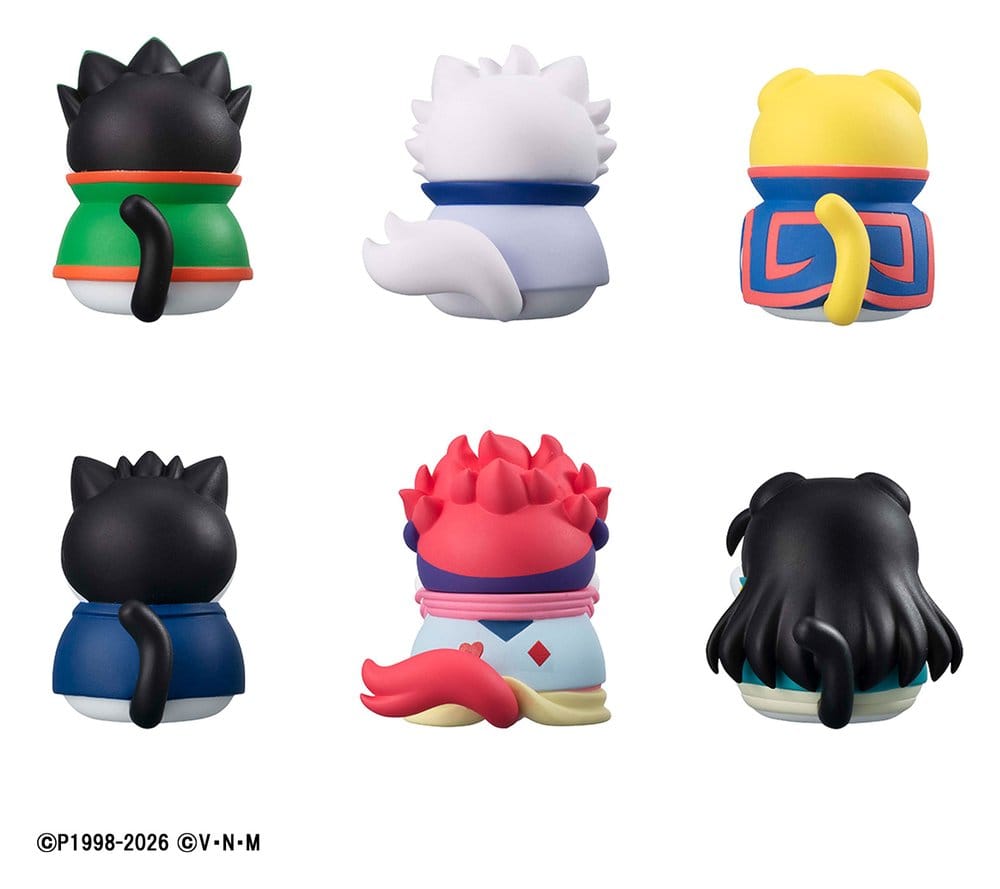 Megahouse Hunter x Hunter Mega Cat Project Nyanter x Nyanter Hunter x Cat Blind Box Figur