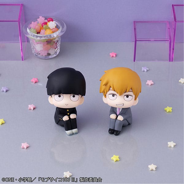 Megahouse Mob Psycho 100 III Arataka Reigen Look Up Statue