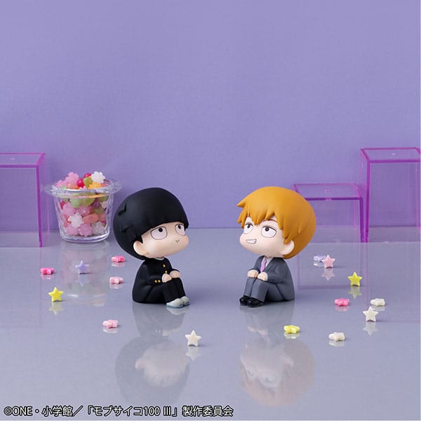 Megahouse Mob Psycho 100 III Arataka Reigen Look Up Statue