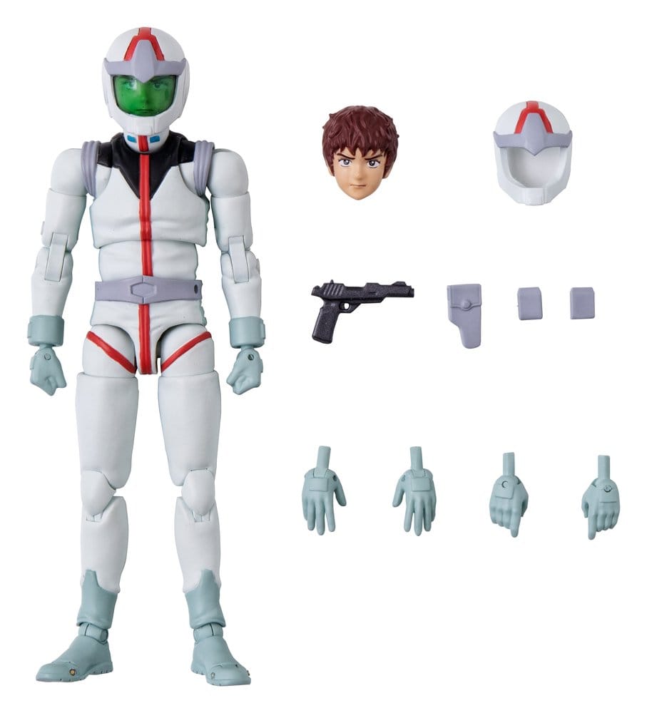 Megahouse Mobile Suit Gundam Earth Federation Amuro Ray Normal Suit Ver. (Repeat) G.M.G. Collection Figur