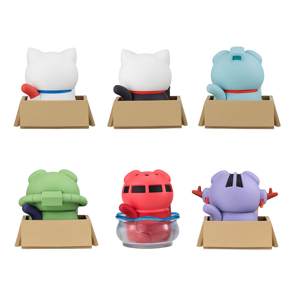 Megahouse Mobile Suit Gundam Mega Cat Project Cats Luckycat Blind Box Sammelfiguren
