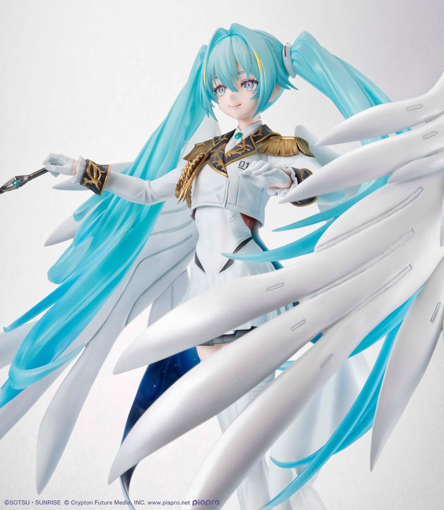 Megahouse Mobile Suit Gundam x Hatsune Miku Wing Gundam Zero EW 45th Anniversary Lucrea Statue