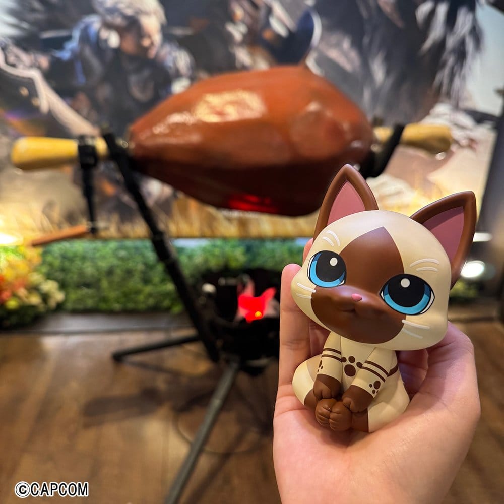 Megahouse Monster Hunter Look Up Airou Figur (Mit Geschenk)
