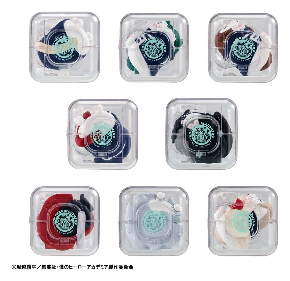 Megahouse My Hero Academia Good Night Heroaca Cats Mega Cat Project Minifiguren Blind Box Display