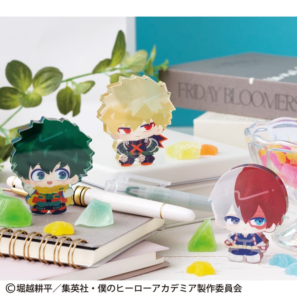 Megahouse My Hero Academia Karakoro Minifiguren Clear Candy Blind Box Sortiment