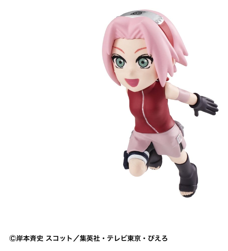 Megahouse Naruto Shippuden Blind Box Display (6) Tobimas Minifiguren