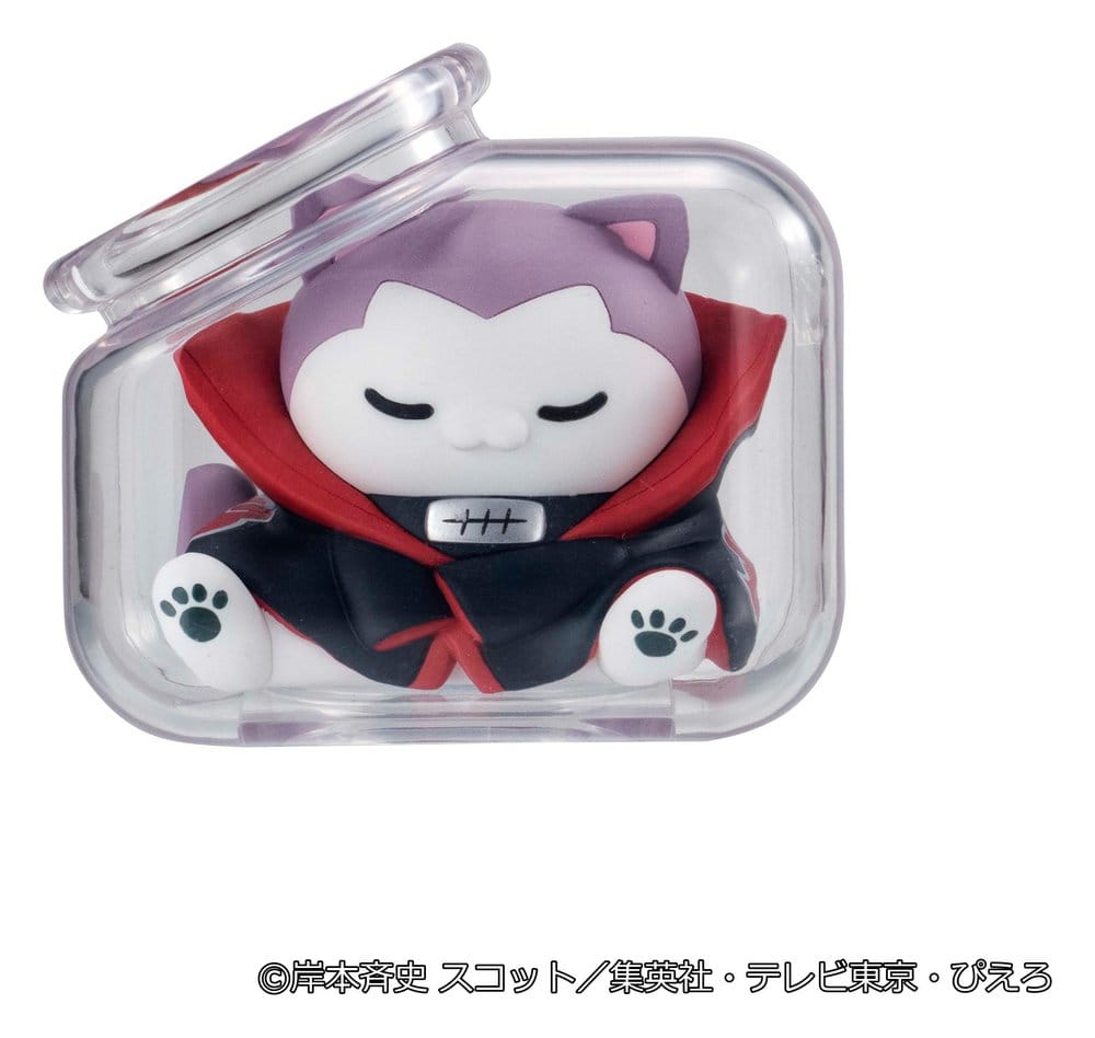 Megahouse Naruto Shippuden Mega Cat Project Good Night Nyaruto! Gathering Akatsuki Vol. 1 Edition Blind Box Display