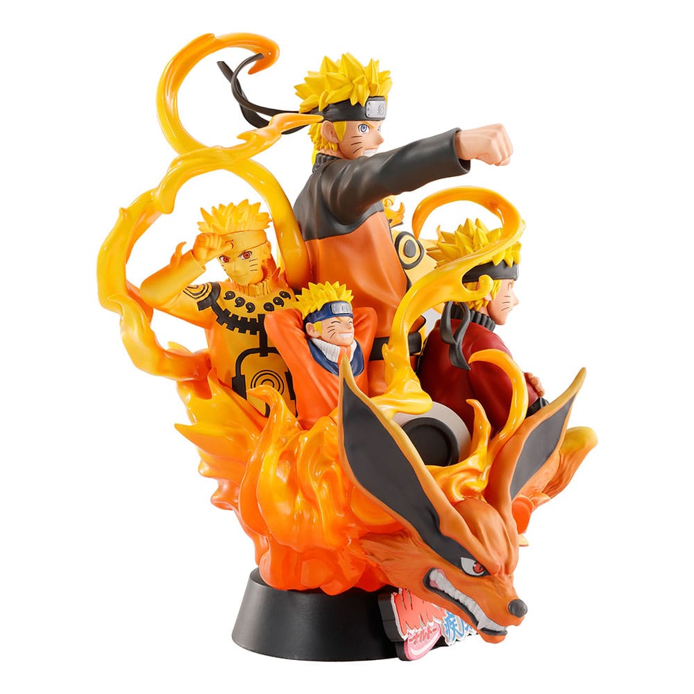 Megahouse Naruto Shippuden Naruto 01 Petitrama DX Mini-Statue