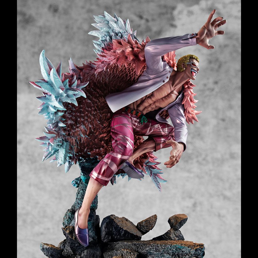 Megahouse One Piece Heavenly Demon Donquixote Doflamingo P.O.P SA-Maximum Statue