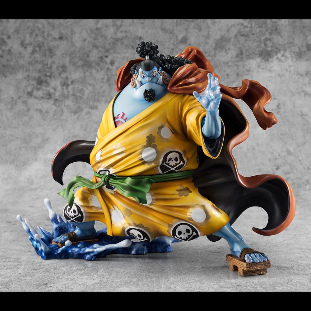Megahouse One Piece Knight of the Sea Jinbe Portrait Of Pirates SA-MAXIMUM Statue