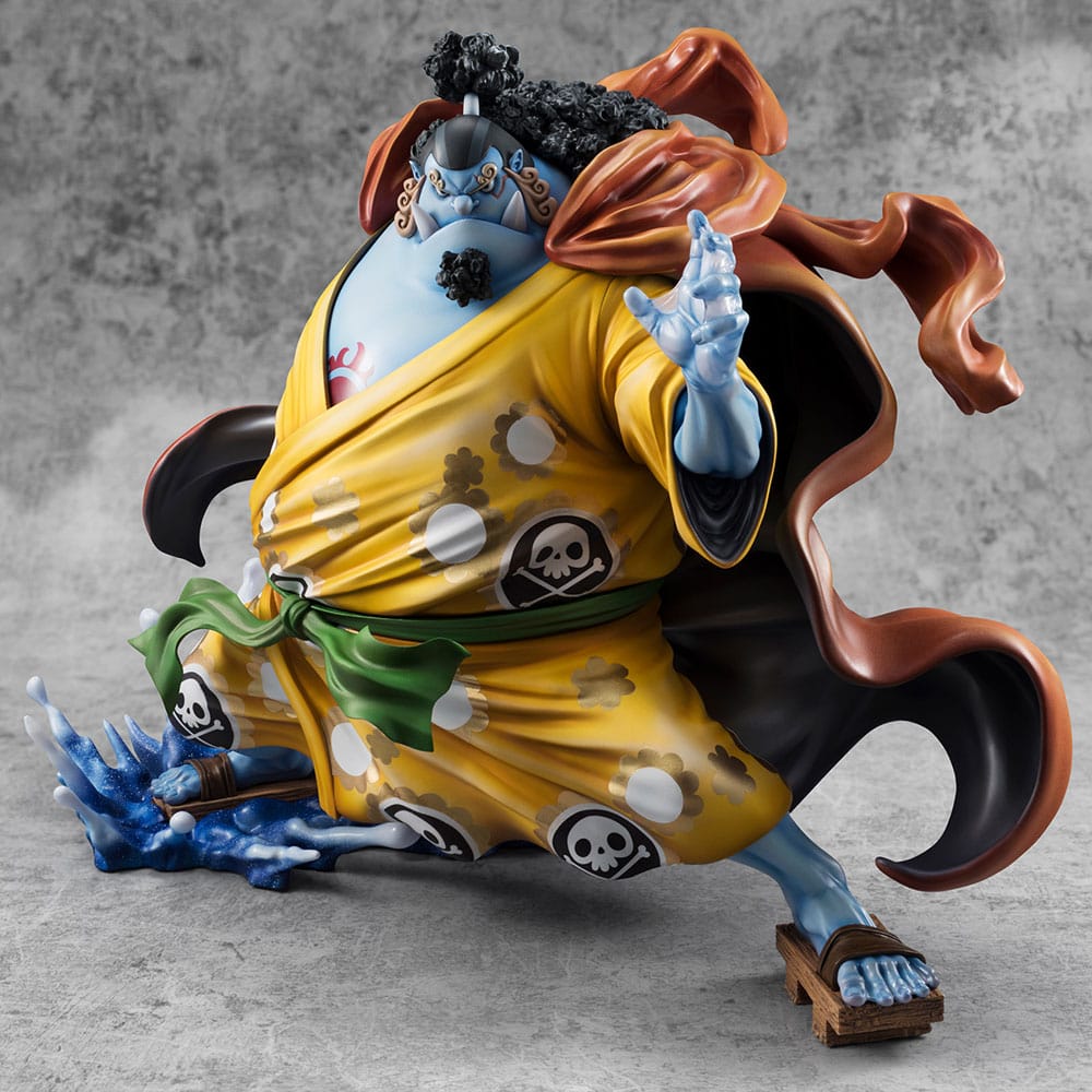 Megahouse One Piece Knight of the Sea Jinbe Portrait Of Pirates SA-MAXIMUM Statue