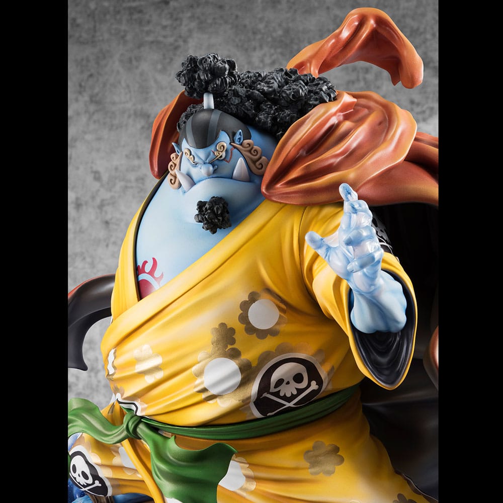 Megahouse One Piece Knight of the Sea Jinbe Portrait Of Pirates SA-MAXIMUM Statue