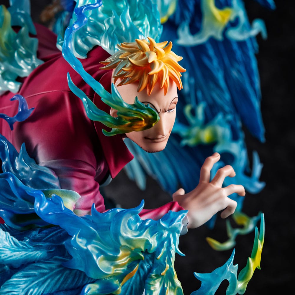 Megahouse One Piece Marco the Phoenix Leader of 1st group of Whitebeard Pirates P.O.P MAS Maximum Statue
