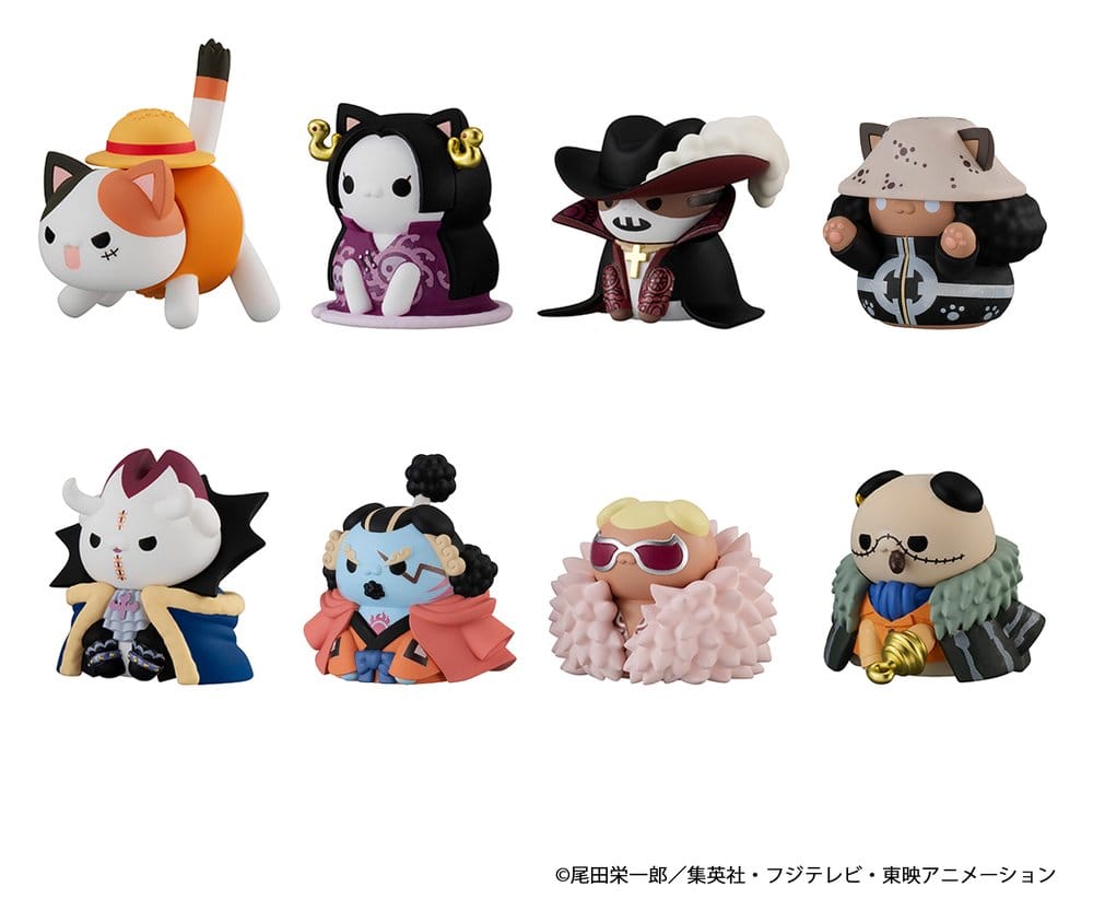 Megahouse One Piece Mega Cat Project Nyan Piece Nyan Luffy Minifiguren