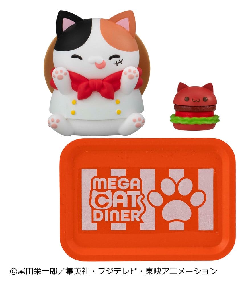 Megahouse One Piece Mega Cat Project NyanPieceNyan Diner Minifiguren