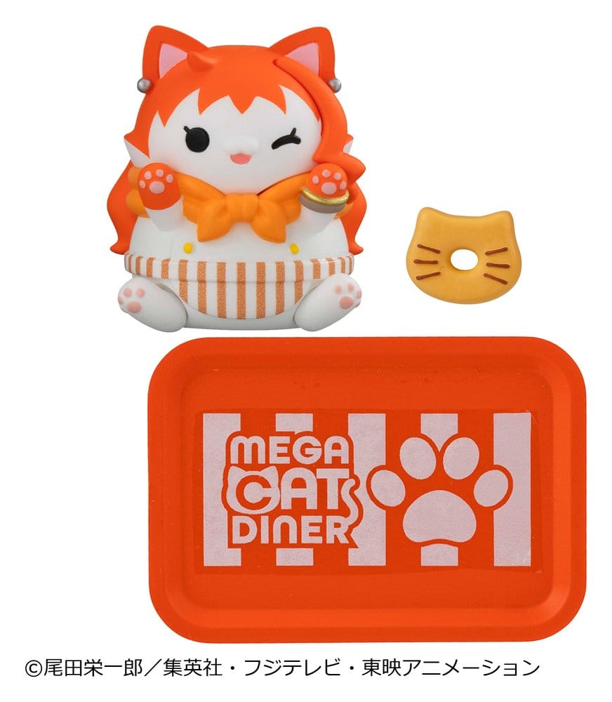 Megahouse One Piece Mega Cat Project NyanPieceNyan Diner Minifiguren