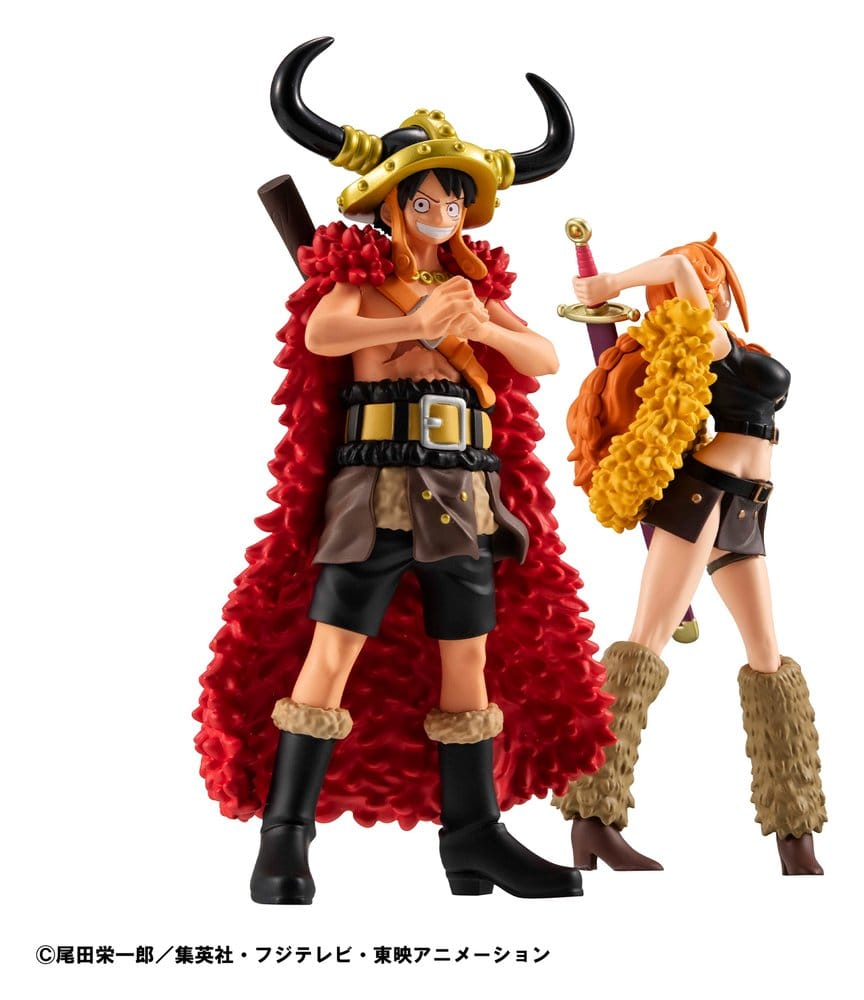 Megahouse One Piece Monkey D. Ruffy Elbaph Arc Wallstar Figur