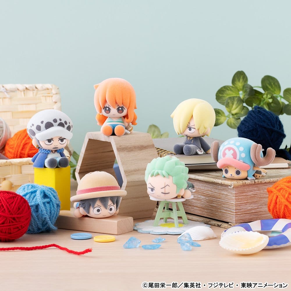 Megahouse One Piece Nuippo Minifiguren Blind Box Display Set