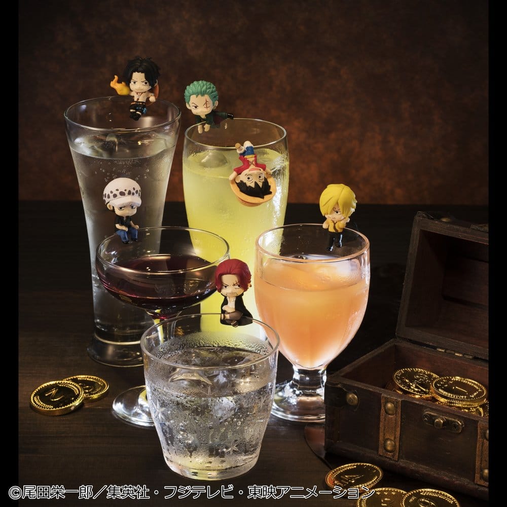 Megahouse One Piece Ochatomo Pirates Party Blind Box Display Minifiguren