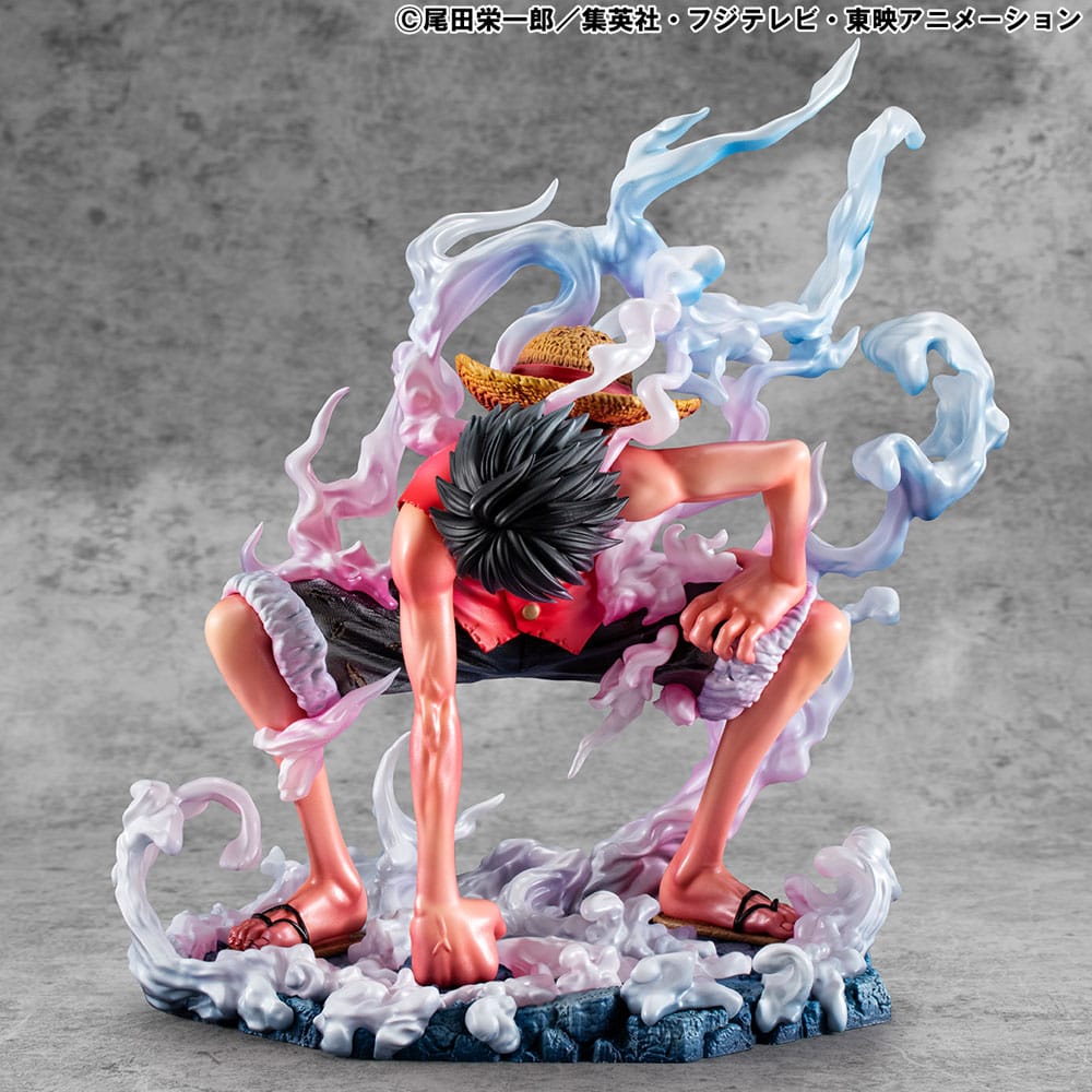 Megahouse One Piece P.O.P Monkey D. Ruffy Gear 2 Limited Edition Statue
