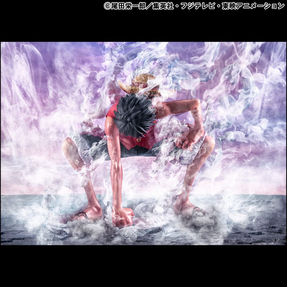 Megahouse One Piece P.O.P Monkey D. Ruffy Gear 2 Limited Edition Statue