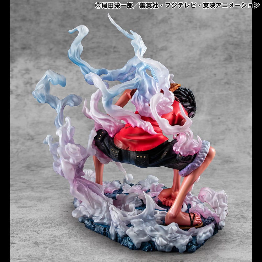 Megahouse One Piece P.O.P Monkey D. Ruffy Gear 2 Limited Edition Statue