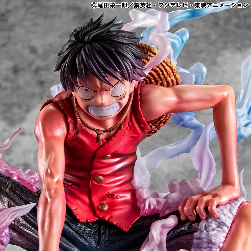 Megahouse One Piece P.O.P Monkey D. Ruffy Gear 2 Limited Edition Statue