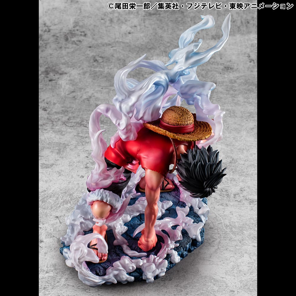 Megahouse One Piece P.O.P Monkey D. Ruffy Gear 2 Limited Edition Statue