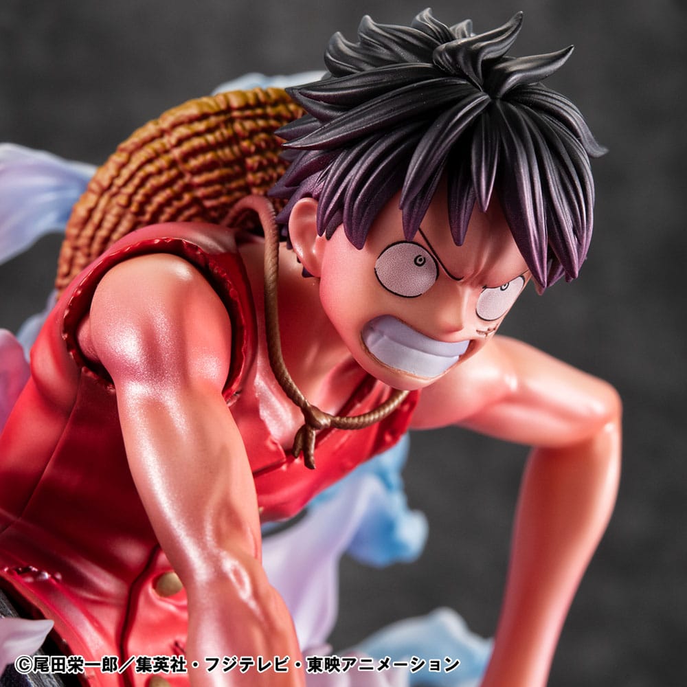 Megahouse One Piece P.O.P Monkey D. Ruffy Gear 2 Limited Edition Statue